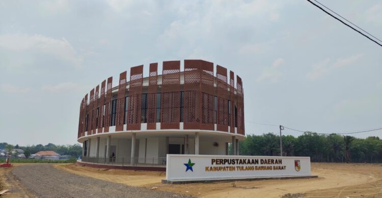 Gedung Perpustakaan Daerah Tubaba Mulai Ditempati