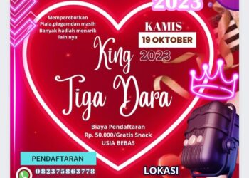 Ayo..Ikuti Lomba Karaoke Terheboh Di King Tiga Dara Kotabumi