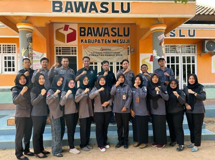 Bawaslu Mesuji Buka Posko Permohonan Penyelesaian Sengketa Proses Pemilu 2024