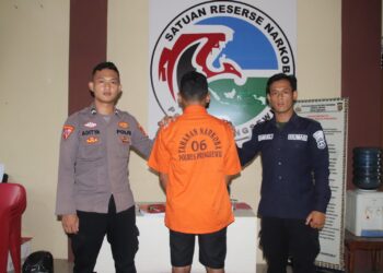 Edarkan Sabu, Penjaga Gudang KPU di Tangkap Polisi