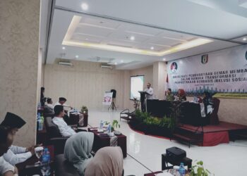 Pemkab Pringsewu Sosialisasi Pembudayaan Gemar Membaca Dalam Rangka Transformasi Perpustakaan Berbasis Inklusi Sosial
