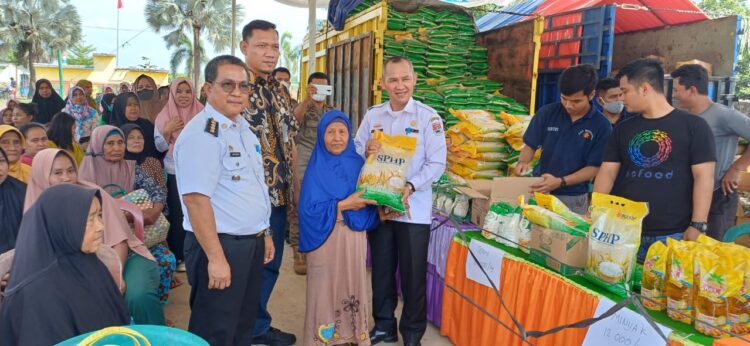 Diskoperindag Pemkab Mesuji, Gelar Operasi Pasar Murah Turunkan Inflasi