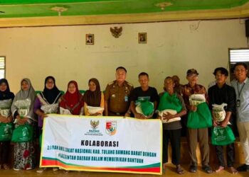 Baznas Tubaba Beri Bantuan Korban Bencana Puting Beliung