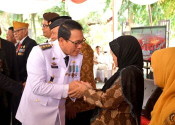 Walikota Metro Ramah Tamah dengan Para Pejuang Kemerdekaan Indonesia