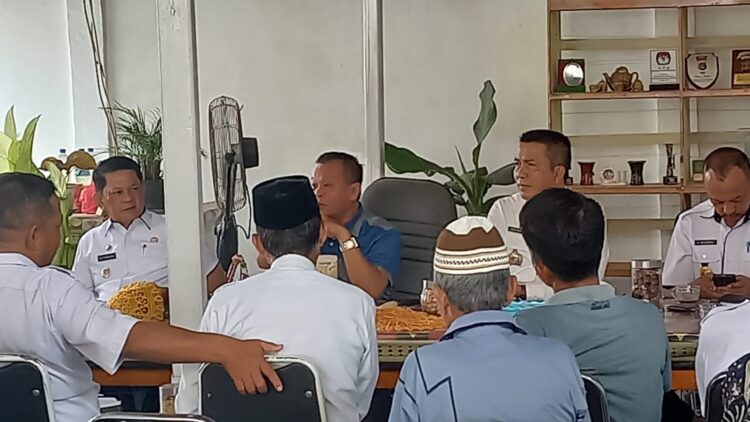 Terkait Sengketa Tapal Batas PJ Bupati Bahas Bersama Muspida Provinsi