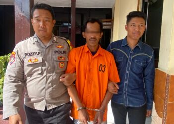 Sebulan Buron, Pencuri Padi Ditangkap Saat Pulang Kerumah