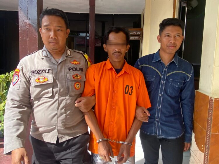 Sebulan Buron, Pencuri Padi Ditangkap Saat Pulang Kerumah