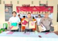 Lakukan Tindak Pidana Kekerasan Seksual Anak Di Bawah Umur, Dua Pria Paruh Baya di Mesuji Dibekuk Polisi
