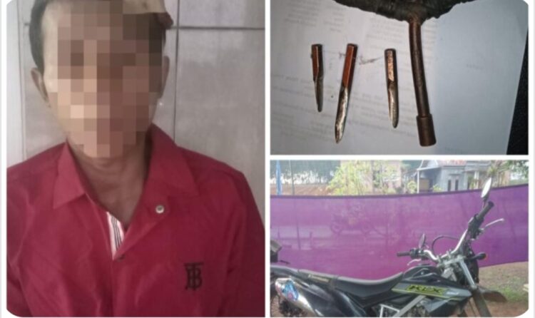 Warga Lamteng, Maling Motor Di Lampura, Dibekuk Unit Reskrim Polsek Abung Seltan