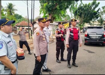 Polres Gelar Razia Gabungan KRYD, Antisipasi Kriminalitas Di Lampura