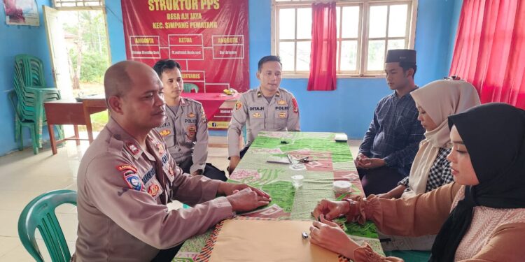 Pastikan Situasi Jelang Pemilu 2024 Aman Dan Kondusif, Sat Binmas Polres Mesuji Cooling System
