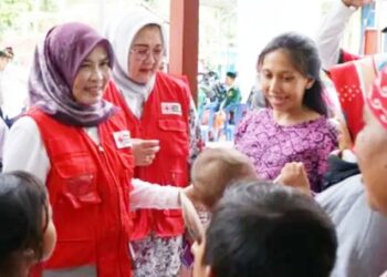 Ketua PMI Lamsel Pastikan Darah Yang Disumbangkan Gratis. Winarni : Jika ada pungutan masyarakat silahkan lapor ke saya!
