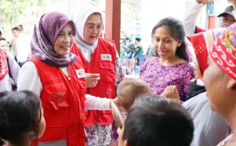 Ketua PMI Lamsel Pastikan Darah Yang Disumbangkan Gratis. Winarni : Jika ada pungutan masyarakat silahkan lapor ke saya!