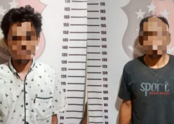 Sembunyi Di Banten, 2 Pelaku Pencurian Mobil Truk Di Lampung Utara Ditangkap Polisi