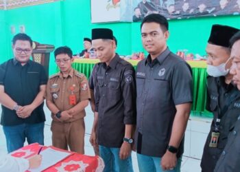 Panwascam Gelar Bimtek Dan Pelantikan Ribuan PTPS Di Lampura