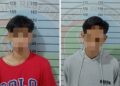 Jadi Kurir Narkotika Tembakau cintetis, Dua Pelajar Di Lampura Ditangkap Polisi