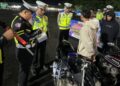 Ciptakan Kamseltibcarlantas, Polres Mesuji Razia Knalpot Brong