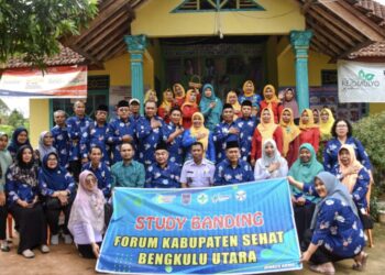 Kota Metro Jadi Percontohan Kota Sehat oleh Pemkab Bengkulu Utara