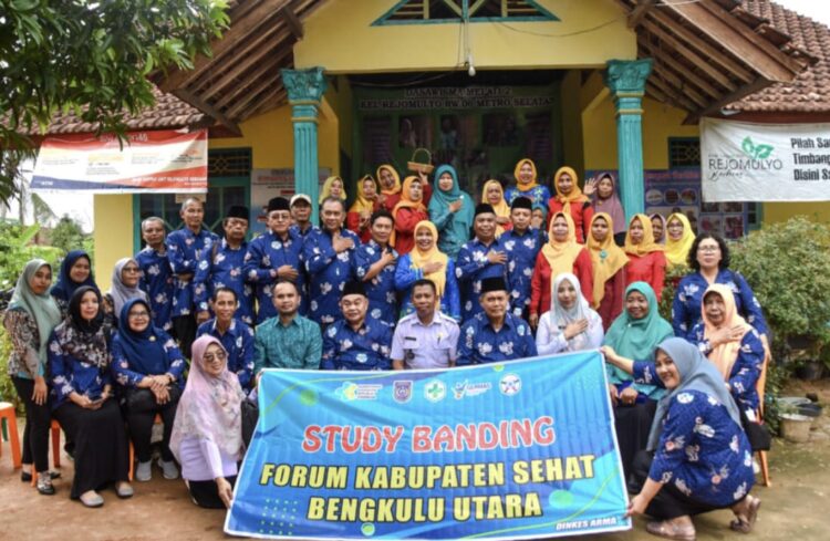 Kota Metro Jadi Percontohan Kota Sehat oleh Pemkab Bengkulu Utara