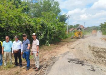 Calon Anggota DPRD Provinsi Partai Demokrat Paisol Pastikan jalan Panaragan Dirigid.