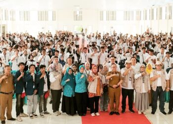 Sulpakar, Sambut Hangat Rektor Unila Dalam Monitoring Mahasiswa KKN di Mesuji