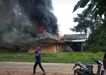 Rumah di Banjarsari Dilalap Si Jago Merah, Kerugian Ditaksir Capai Rp100 Juta