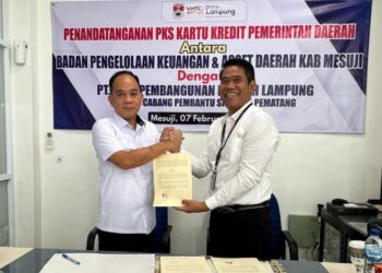 Mesuji Jadi Kabupaten Tercepat Implementasikan Penggunaan KKPD