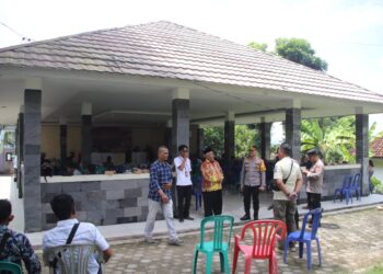 Polres Pringsewu Amankan Rapat Pleno Penghitungan Suara Pemilu 2024