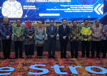 Ujian Terbuka Promosi Doktor, Sulpakar Raih Predikat Cumlaude