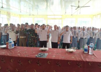 Sekda Mesuji Pimpin Kegiatan Seleksi Pembentukan Paskibraka Tahun 2024