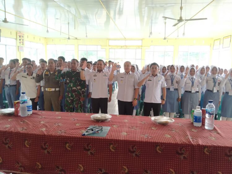 Sekda Mesuji Pimpin Kegiatan Seleksi Pembentukan Paskibraka Tahun 2024