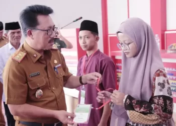 Seleksi Tilawatil Qur’an (STQ) ke V Tingkat Kabupaten Lamsel  digelar, 238 peserta bersaing ketat.