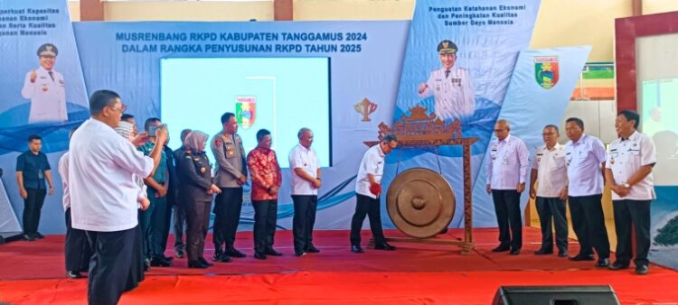Musrenbang 2024 Tanggamus, Pj. Bupati: Sebagai ”Kompas” RPJMD dan RKPD 2025