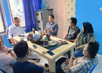 Sinergitas, Alfaria Trijaya TBK Kotabumi Sambangi Sekretariat PWI Lampura