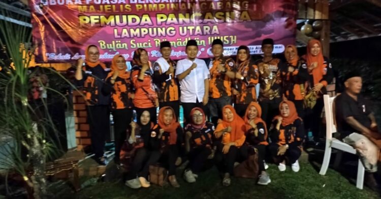 Pererat Silaturahmi, MPC PP Lampura Gelar Bukber