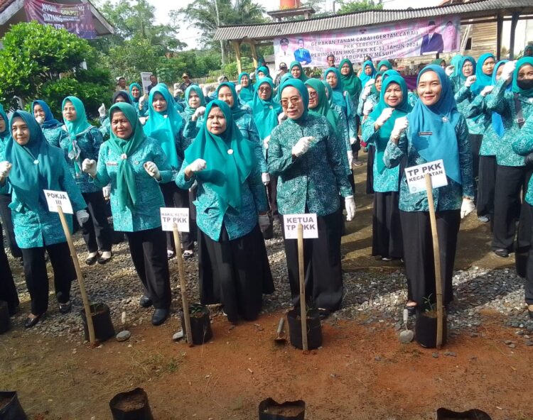 Tangani Inflasi Pangan, Ketua TP PKK Mesuji Ikut Sukseskan Program Nasional Gertam Cabai