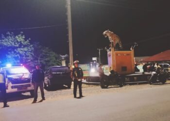 Cegah C3, Satlantas Polres Mesuji Lakukan Patroli Malam