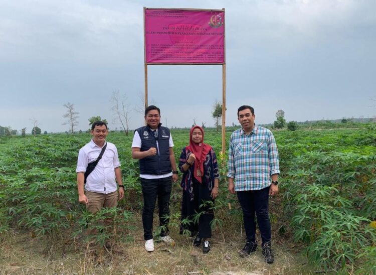 Kejari Mesuji Segel 40 Hektare Lahan Fasum Desa Sriwijaya, Ini Penyebabnya
