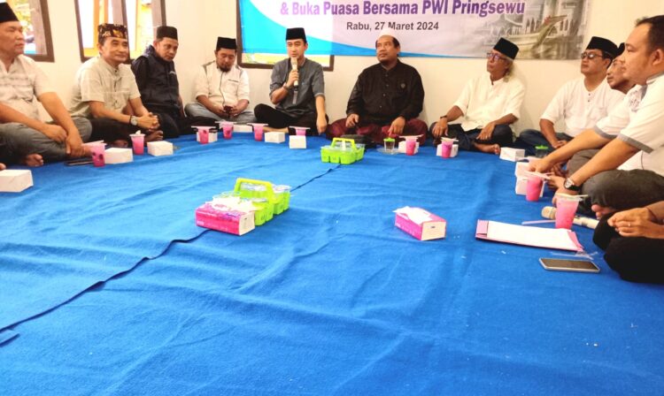 PWI kabupaten Pringsewu Mengadakan Buka Bersama
