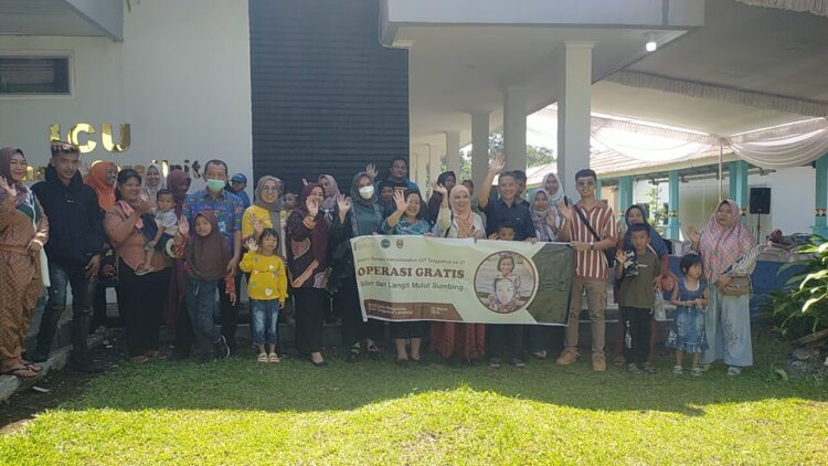 Peduli Masyarakat, Diskes Tanggamus Baksos Gratis Operasi Bibir Sumbing 27 Pasien