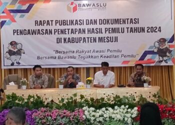 Bawaslu Mesuji Sosialisasi Dokumentasi Hasil Pemilu 