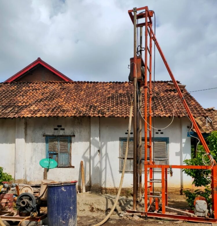 Tahap Pertama DD 2024, Pemdes  Negeri Ujung Karang bangun tiga titik sumur Bor