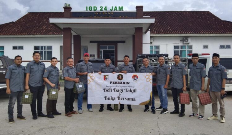 Perdana, Perbakin Pengkab Mesuji Gelar Baksos dan Rapat Kerja 2024