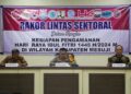 Matangkan Persiapan Pengamanan Hari Raya Idul Fitri 1445 Hijriah, Polres Mesuji Gelar Rakor Lintas Sektoral