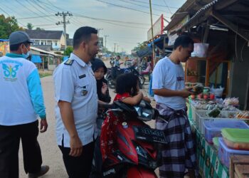 Pastikan Takjil Bebas Zat Berbahaya, Ini Yang Di Lakukan Kapus dan Camat RJU