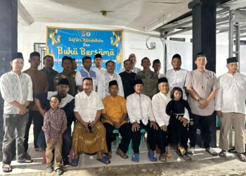 Gelar Bukber, Puskesmas Panggung Jaya Berikan Santunan dan Tali Asih