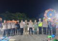 Jajaran Polres Mesuji Amankan Malam Takbir, Kerahkan Ratusan Personil