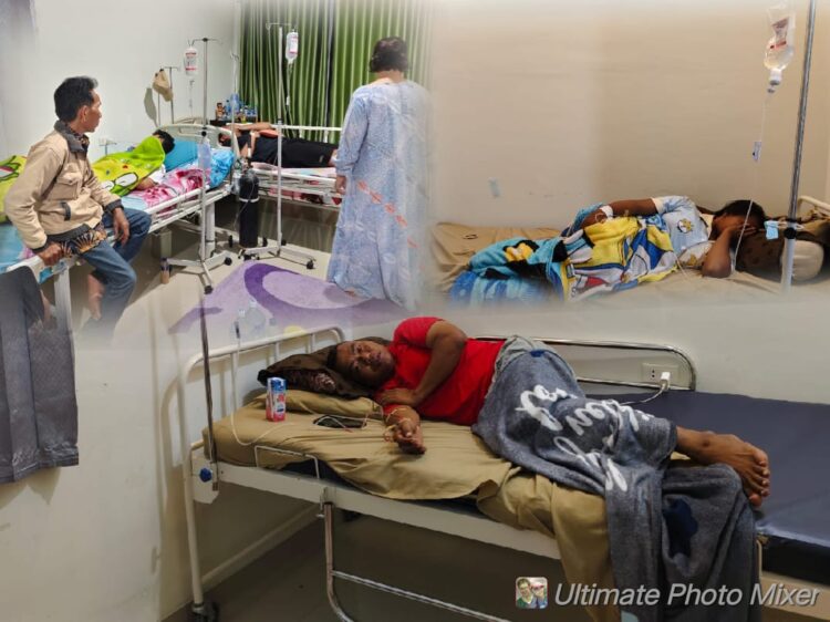 Tirta Makmur Wilayah KLB DBD, Seluruh Ruangan Dipenuhi Pasien, Dinkes Disoroti Warga