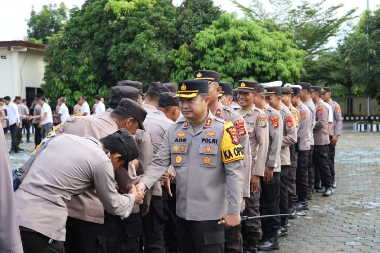 Kapolres Mesuji Gelar Halal Bihalal Dengan Seluruh Jajaran
