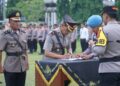 Kapolres AKBP Teddy Rachesna Pimpin Sertijab, Kabag, Kasat dan Kapolsek di Jajaran Polres Lampura